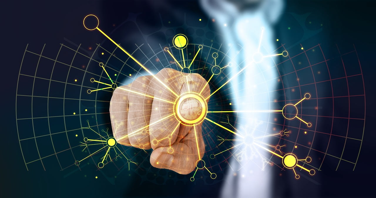 Photo by geralt web, network, technology