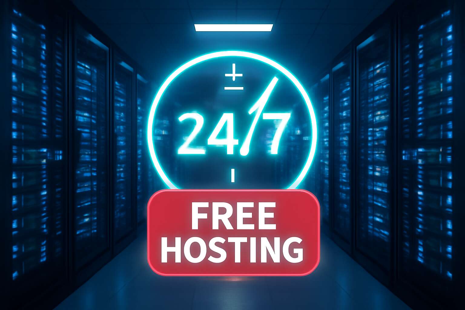 server hosting 24/7 free