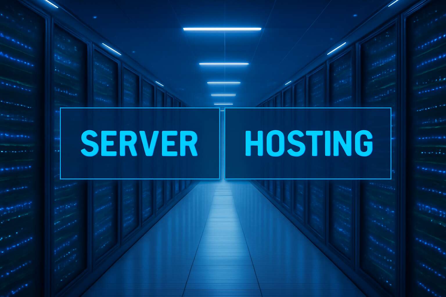 server vs hosting