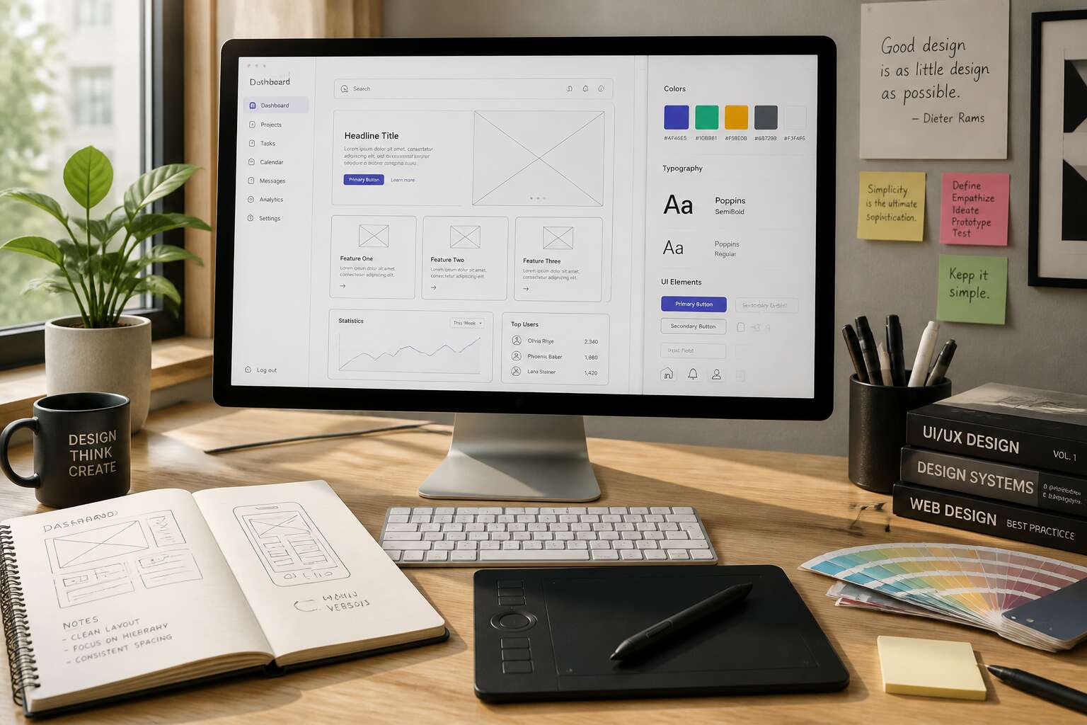 web design design