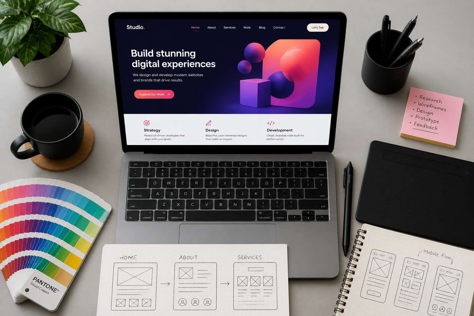 graphic web design