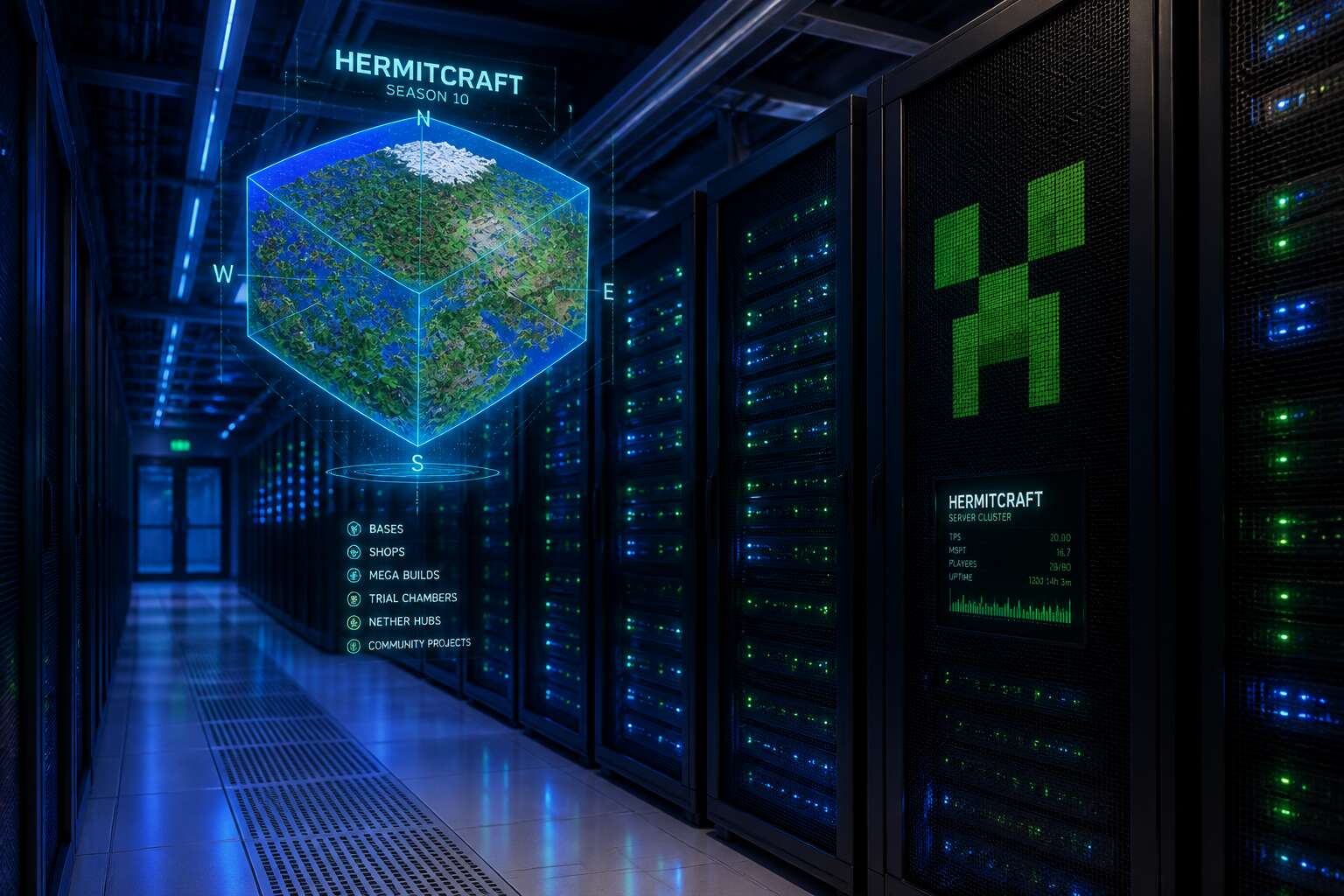 what server hosting does hermitcraft use